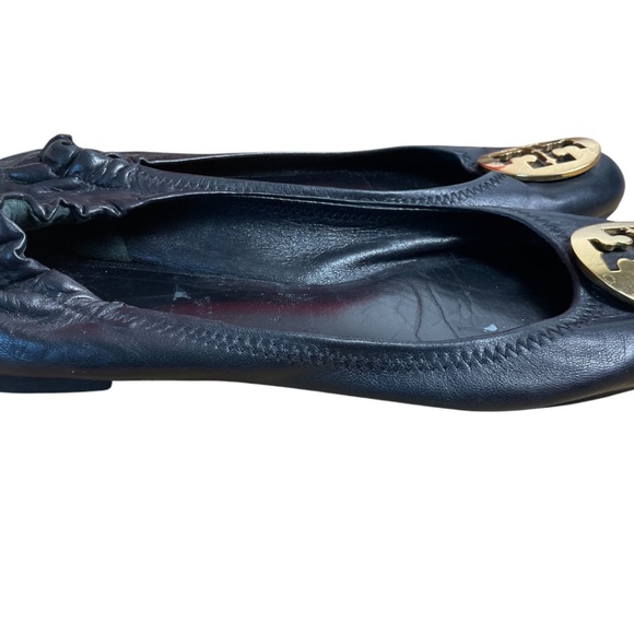 Tory Burch Minnie Leather Ballet Flats - Picture 7 of 8